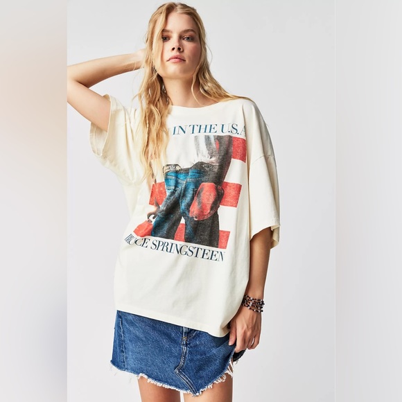 NWT Daydreamer Bruce Springsteen Born In The USA Tee - Picture 3 of 4